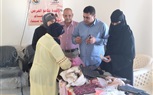 افتتاح دورة مشغولات يدوية بقرية الوادي لتمكين المرأة اقتصاديا
