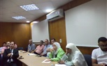 وكيل صحة الجيزة يجتمع بمديرى المستشفيات بمركز تدريب صحة المرأة بالجيزة لمناقشة خدمات تنظيم الأسرة