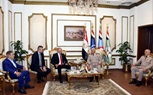 الفريق أول / عبد المجيد صقر القائد العام للقوات المسلحة يلتقى وزير الدفاع لدولة البوسنة والهرسك
