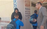 نائب رئيس مدينة الطور ومدير الإدارة يتفقدان المدارس مع انطلاق العام الدراسي