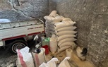 محافظة الجيزة تضبط ٨.٥ طن دقيق بلدي مدعم قبل تداولة بالسوق السوداء بقرية برطس بأوسيم