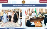 نشاط  10 مديريات عمل  بالمحافظات 
