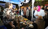 المستشارة أمل عمار  تفتتح السوق الخيري ست الستات المصرية بالدقهلية