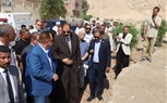 محافظ سوهاج يتفقد مخرات السيول بحي الكوثر وأخميم وساقلتة