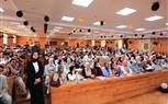 رئيس جامعة كفر الشيخ يشهد حفل استقبال طلاب كلية العلاج الطبيعي الجدد
