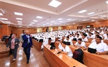 رئيس جامعة كفر الشيخ يطمئن علي سير العملية التعليمية بعدد من الكليات