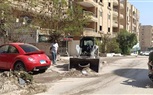 محافظة الجيزة تواصل حملاتها المكبرة بحدائق الأهرام لتحسين كفاءة النظافة