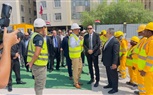 وزير العمل يزور موقع عمل شركة المقاولون العرب ويلتقي مع العمال والمهندسين وقيادات 