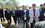محافظ الجيزة يتفقد الأعمال الإنشائية بالمدرسة الزراعية الثانوية بالواحات البحرية