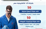 وزارة العمل: 100 فرصة عمل جديدة بشركة LG للإلكترونيات مصر