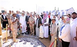 الجيش الثالث الميدانى يفتتح مزار النقطة الحصينة بعيون موسى بعد انتهاء التطوير