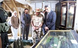 الجيش الثالث الميدانى يفتتح مزار النقطة الحصينة بعيون موسى بعد انتهاء التطوير