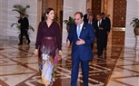 الرئيس السيسي يستقبل جلالة الملكة ماري ملكة مملكة الدنمارك