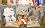 الفريق / أحمد خليفة رئيس أركان حرب القوات المسلحة يلتقى رئيس أركان الدفاع الأسبانى