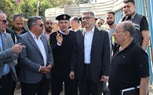 محافظ الجيزة يتفقد المسارات البديلة لمواقع أعمال مترو الهرم 