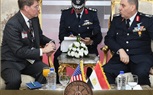 لقاءات ثنائية لقادة الأفرع الرئيسية للقوات المسلحة على هامش فعاليات اليوم الأول للمعرض الدولى الرابع للصناعات الدفاعية 