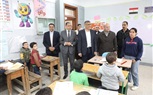 محافظ الجيزة يتابع انتظام العملية التعليمية بمدرسة أسكر الابتدائية بمركز ومدينة الصف