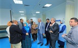 رئيس جامعة كفر الشيخ يتفقد الموقع العام للمدينة الطبية ومستجدات العمل بمستشفى الطوارئ 