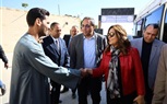 وزيرة التنمية المحلية ومحافظ قنا يتفقدان المنطقة الصناعية بقفط ويزوران عددًا من مصانع الصناعات المعدنية