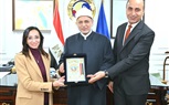 محافظ البحيرة تستقبل رئيس جامعة الأزهر في مستهل جولته لوضع حجر الأساس لمبنى المجمع التعليمي وافتتاح كلية الطب البيطري 