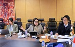  نائبة وزيرة التضامن الاجتماعي تلتقي فريق هيئة التعاون الدولي اليابانية «جايكا»