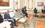الفريق أول عبد المجيد صقر القائد العام للقوات المسلحة  يلتقى نائب رئيس الوزراء ووزير الدفاع الوطنى وشئون المحاربين القدامى بجمهورية الكونغو الديمقراطية