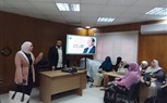 مركز تدريب صحة المرأة بالجيزة يستقبل تدريب المبادرات الصحية
