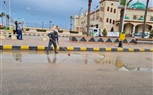  كسح مياه الأمطار بمراكز ومدن كفر الشيخ 
