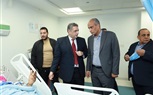  محافظ كفرالشيخ يزور مصابي حادث الطريق الدولي الساحلي بمستشفى برج البرلس المركزي