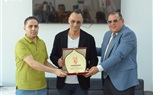 افتتاح ملعب متعدد بمركز التنمية الشبابية بالشيخ زايد بعد تطويره 