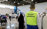 بالصور... الصالة الموسمية تستقبل ضيوف الرحمن العائدين من الأراضي المقدسة