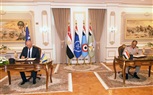 الفريق أشرف سالم زاهر يلتقى نائب رئيس مجلس الوزراء وزير دفاع  البوسنة والهرسك  
