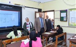 محافظ الإسكندرية يتفقد لجان امتحانات الشهادة الإعدادية
