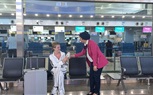 مطار القاهرة الدولي يحتفل مع الركاب بعيد الأضحي المبارك 