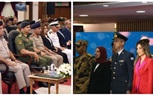القائد العام للقوات المسلحة وزير الدفاع والإنتاج الحربى يشهد حفل تخرج دورات جديدة من دارسى الأكاديمية العسكرية للدراسات العليا والإستراتيجية 
