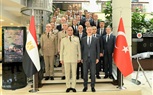 القائد العام للقوات المسلحة وزير الدفاع والإنتاج الحربى يعود إلى أرض الوطن بعد إنتهاء زيارته الرسمية لجمهورية تركيا
