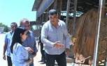 محافظ البحيرة تتفقد شونة البنك الزراعي بكفر الدوار لمتابعة انتظام أعمال تداول وصرف القمح للمطاحن