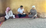 من رأس سدر إلى رأس النقب.. جبريل فتيح يواصل جولاته الميدانية لمتابعة المواطنين بجنوب سيناء