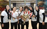 مطار القاهرة الدولي يستقبل بعثة منتخب مصر للناشئات لكرة اليد 