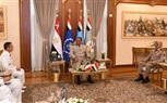 وزير الدفاع ورئيس الأركان يلتقيان رئيس هيئة الأركان العامة للجيوش الفرنسية لبحث التعاون العسكري المشترك