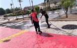 الهضبة تستعيد بريقها حملات نظافة متواصلة على مدار الساعة لرفع كفاءة شوارع شرم الشيخ