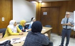 اجتماع إدارة تنمية الأسرة بالجيزة مع مؤسسة باثفايندر بمركز تدريب صحة المرأة بالجيزة