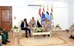 على هامش معرض العلمين الدولي للطيران والفضاء.. وزير الدفاع ورئيس الأركان يلتقيان عددًا من قادة الوفود العسكرية