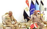 على هامش معرض العلمين الدولي للطيران والفضاء.. وزير الدفاع ورئيس الأركان يلتقيان عددًا من قادة الوفود العسكرية