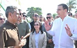 محافظ البحيرة ووزير الزراعة يتفقدان الحقل الإرشادي والقافلة البيطرية ومجمع الخدمات الزراعية والبيطرية بأبو المطامير