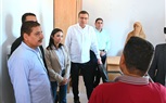 محافظ البحيرة ووزير الزراعة يتفقدان الحقل الإرشادي والقافلة البيطرية ومجمع الخدمات الزراعية والبيطرية بأبو المطامير