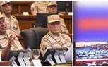 الفريق أشرف سالم زاهر يشهد تنفيذ المرحلة الرئيسية لمشروع مراكز القيادة الإستراتيجي بالجيش الثالث الميداني عبر «الفيديو كونفرانس».