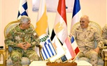 تنفيذ المرحلة الرئيسية للتدريب المشترك (ميدوزا - 15) بدولة اليونان بحضور الفريق أحمد خليفة رئيس أركان حرب القوات المسلحة وعدد من القادة