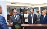 الرئيس التنفيذي للهيئة الاستثمار يتفقد مركز خدمات المستثمرين بجمصة