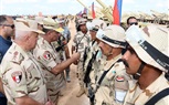 وزير الدفاع يشهد تفتيش الحرب لأحد تشكيلات المنطقة الشمالية العسكرية